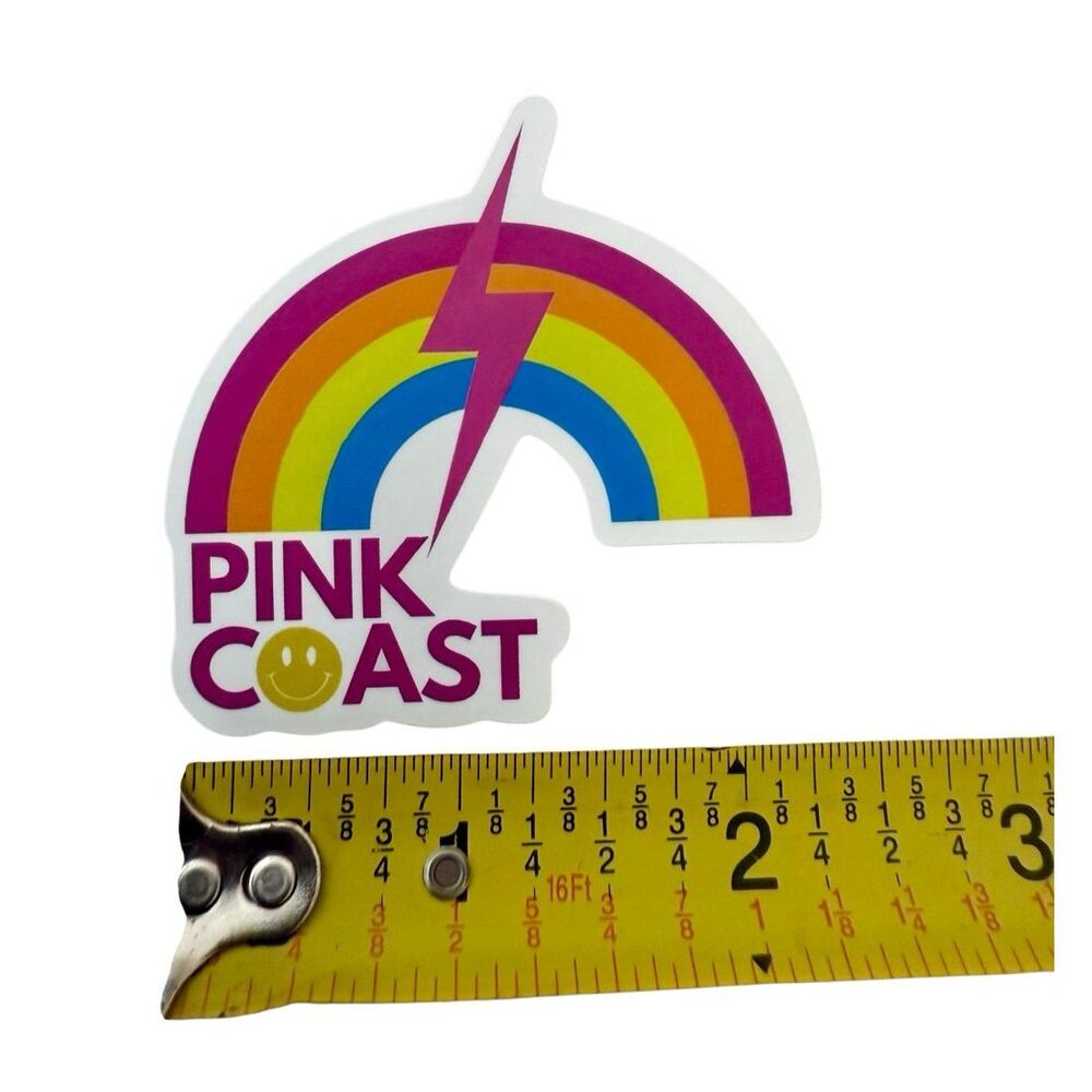 ⚪️ Pink Coast Vinyl Sticker Decal NEW